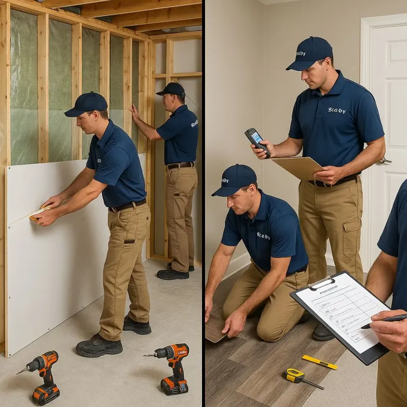 Repairs and Reconstruction process in Tompkins County, NY
